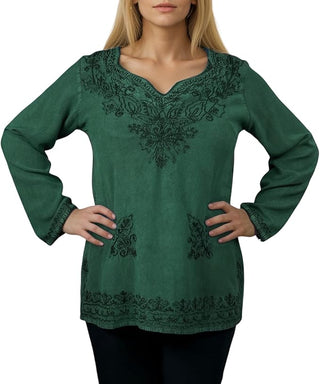 Janakpur Rayon Renaissance Embroidered Blouse