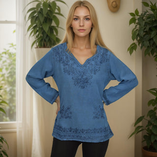 Janakpur Rayon Renaissance Embroidered Blouse