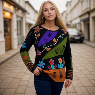 Bhadrapur Patchwork Rib Cotton Blouse