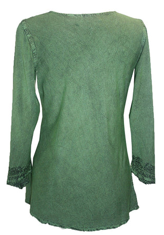 Dhaulagiri Rayon Renaissance Embroidered Blouse