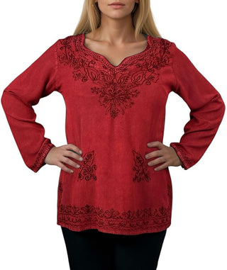 Janakpur Rayon Renaissance Embroidered Blouse