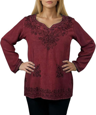 Janakpur Rayon Renaissance Embroidered Blouse