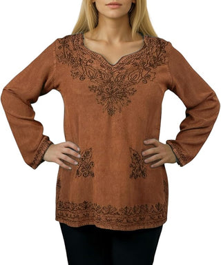 Janakpur Rayon Renaissance Embroidered Blouse
