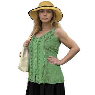 Khumbu Rayon Embroidered Blouse