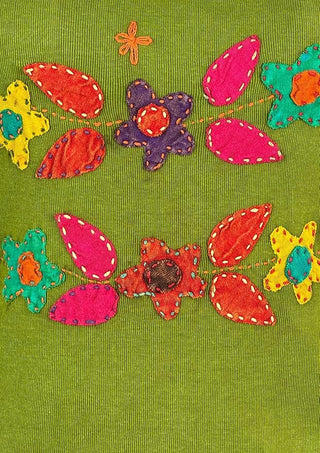 Okhaldhunga Cotton-Rayon Patchwork Cami
