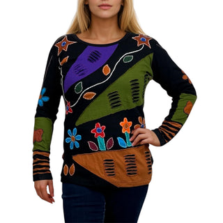 Bhadrapur Patchwork Rib Cotton Blouse