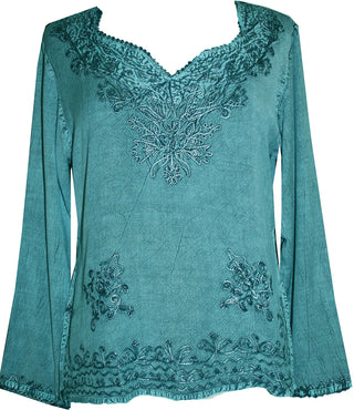 Janakpur Rayon Renaissance Embroidered Blouse
