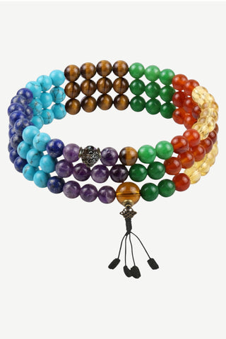 Nawalparasi Gemstone Seven Chakra Healing Mala