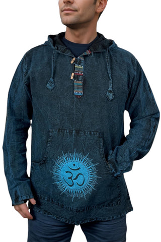 Siraha Unisex Stonewashed Cotton Hoodie