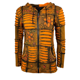 Bhaktapur Razor-Cut Rib Cotton Hoodie
