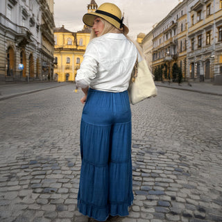 Parbat Rayon Palazzo Pants