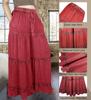 Parbat Rayon Palazzo Pants