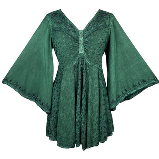 Budhabare Rayon Medieval Embroidered Blouse
