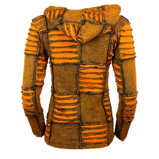 Bhaktapur Razor-Cut Rib Cotton Hoodie