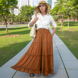 Parbat Rayon Palazzo Pants