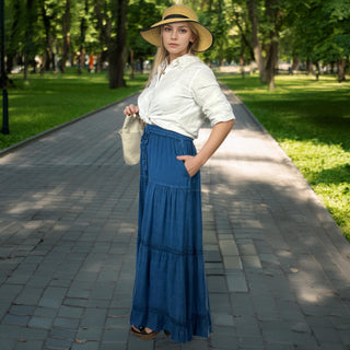 Parbat Rayon Palazzo Pants