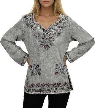 Janakpur Rayon Renaissance Embroidered Blouse