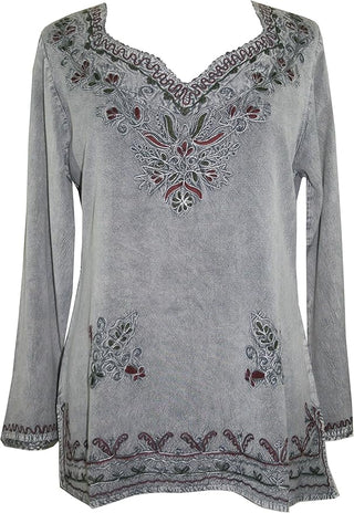 Janakpur Rayon Renaissance Embroidered Blouse