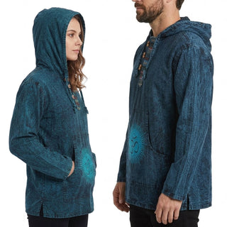Siraha Unisex Stonewashed Cotton Hoodie