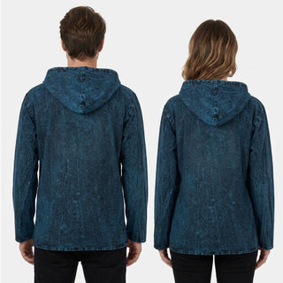 Siraha Unisex Stonewashed Cotton Hoodie