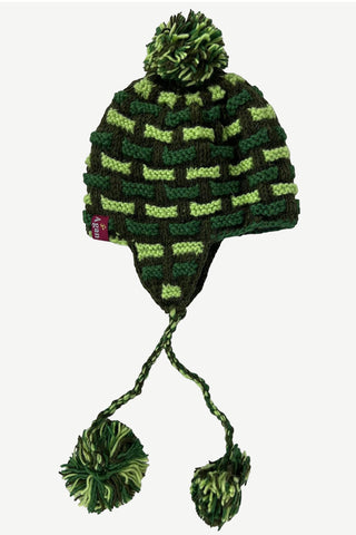 Phoksundo Thick Fleece-Lined Lambswool Beanie
