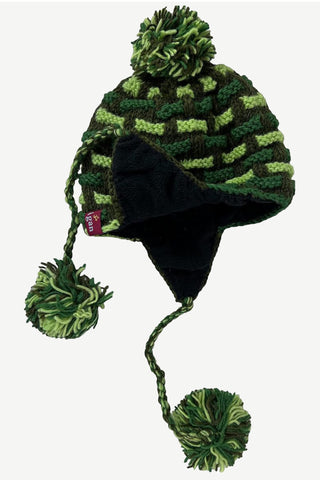 Phoksundo Thick Fleece-Lined Lambswool Beanie