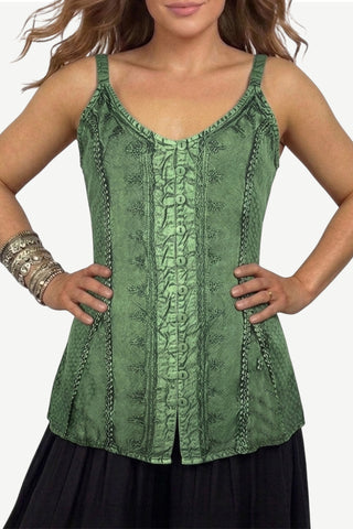 Khumbu Rayon Embroidered Blouse