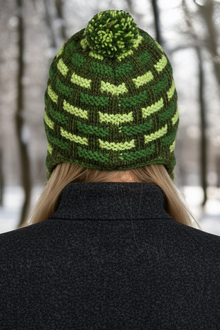 Phoksundo Thick Fleece-Lined Lambswool Beanie