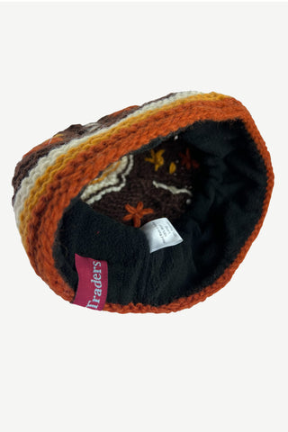 Lubhu Lambswool Cable Knit Skull Cap & Mittens