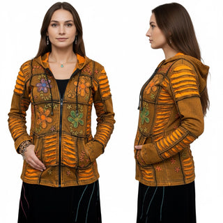 Bhaktapur Razor-Cut Rib Cotton Hoodie