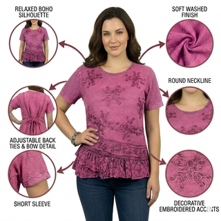 Namche Rayon Renaissance Medieval Blouse