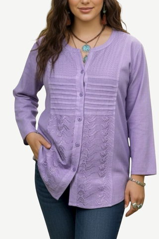 Sanepa Rayon Embroidered Blouse