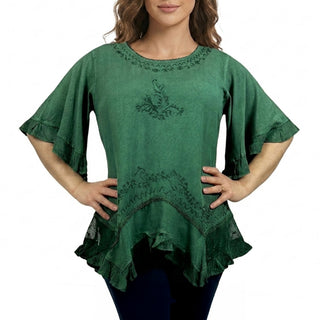 Chitwan Rayon Medieval Embroidered Blouse