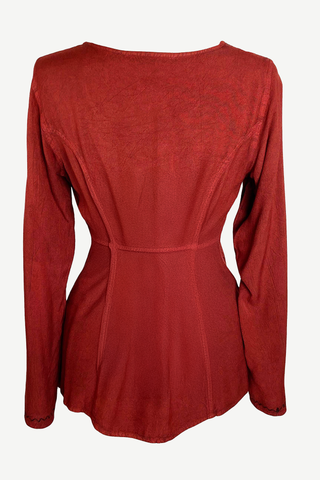 Gulmi Rayon Medieval Embroidered Blouse