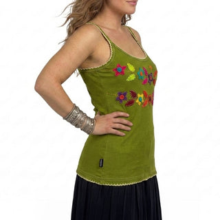 Okhaldhunga Cotton-Rayon Patchwork Cami