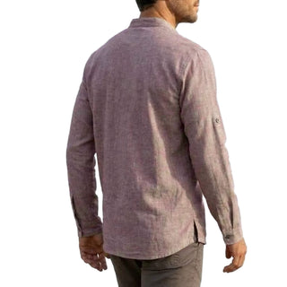Tulsipur Cotton Men's Mandarin Henley Kurta Shirt