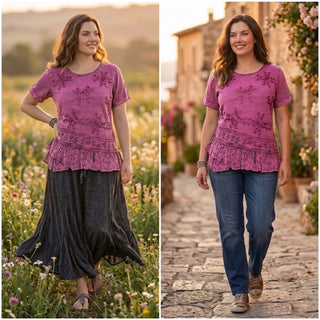 Namche Rayon Renaissance Medieval Blouse