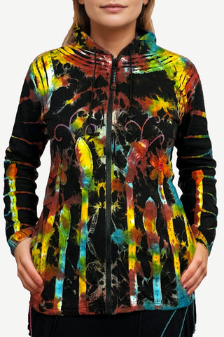 Braga Rainbow Rib Cotton Hoodie