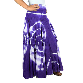 Annapurna Cotton Tie-Dye Lined Skirt