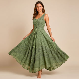 Rapti Rayon Embroidered Dress