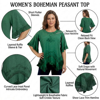 Chitwan Rayon Medieval Embroidered Blouse