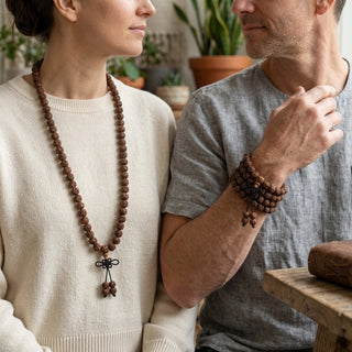 Thankot Aged Rudraksha Power Mala