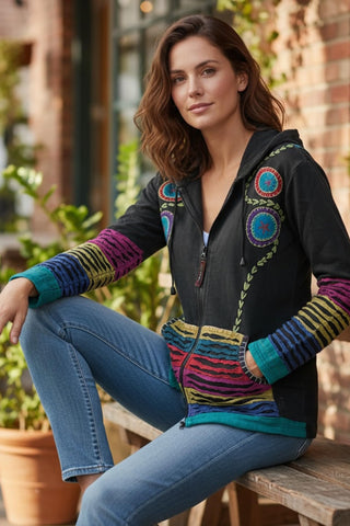 Dolakha Rib Cotton Hoodie