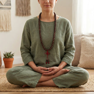 Thankot Aged Rudraksha Power Mala
