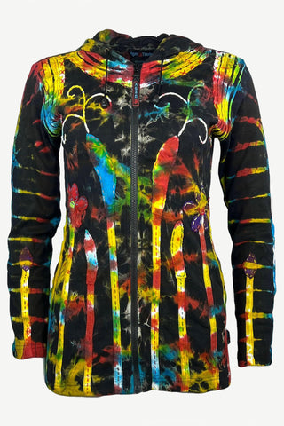 Braga Rainbow Rib Cotton Hoodie