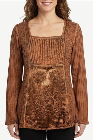 Trishuli Rayon Embroidered Blouse