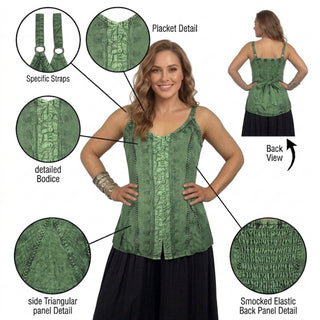 Khumbu Rayon Embroidered Blouse