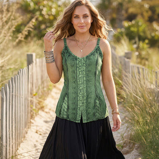 Khumbu Rayon Embroidered Blouse
