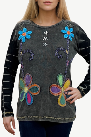 Dhulabari Rib Cotton Blouse
