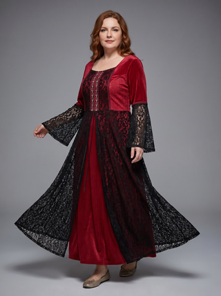 Teku Rayon Corset Renaissance Dress